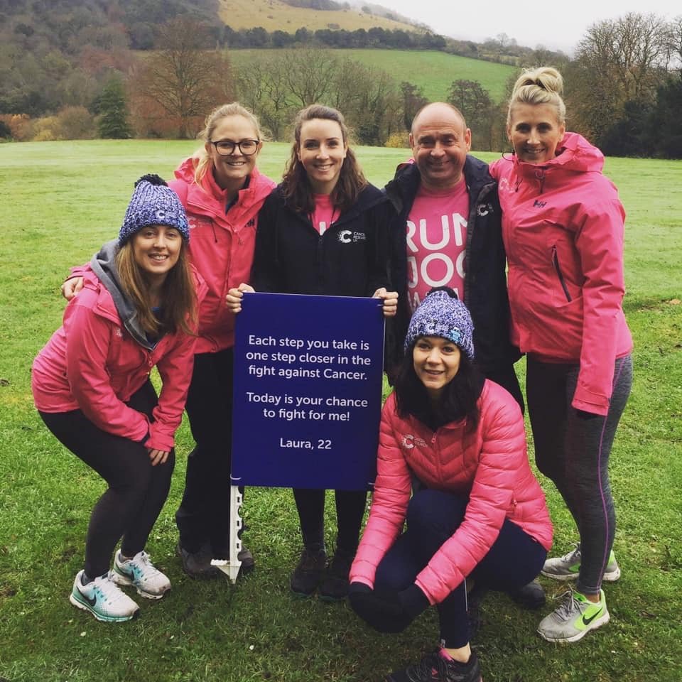 Hi from Cancer Research UK's South Events Team. We organise #RaceforLife and #ShineNightWalk events in Kent, Hampshire, Sussex, Surrey and the Channel Islands!