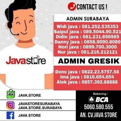 instagram @javastorelamongan | shopee: javastorelamongan | WA 081.333.59.77.84