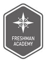 The Freshman Academy is a community where collaboration and support come together to help students successfully navigate the transition to the high school.