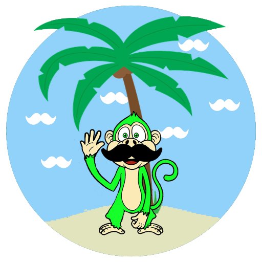 montysisland's profile picture. I'm a green monkey with a bad ass mustache :)