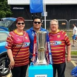 Huddersfield Giants LFC Yorkshire Cricket season ticket holders sports mad all sports have a amazing partnership with my Karl he's my life soulmate and my world