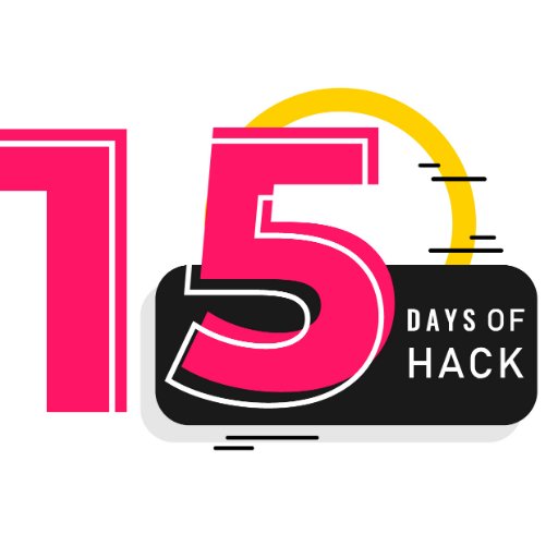 15daysofHack's profile picture. a 15 days open online hackathon with collaboration of programmers, designers and inventors from the Globe.
