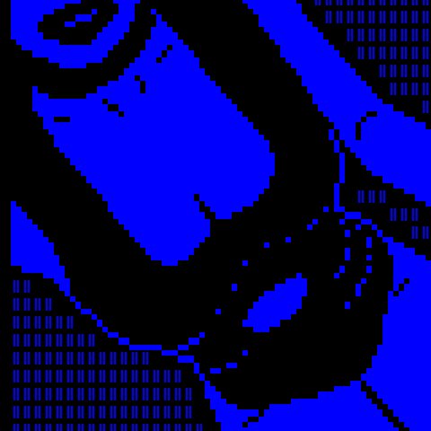 Erotic teletext service #erotic #eroticart #pixelart #teletext #sex #NSFW