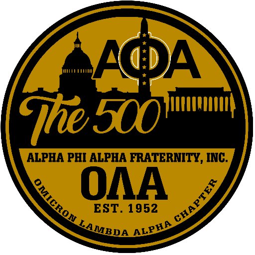 Alpha Phi Alpha Fraternity, Inc. Omicron Lambda Alpha Chapter. The 500th House of Alpha. IG:@aphia_ola