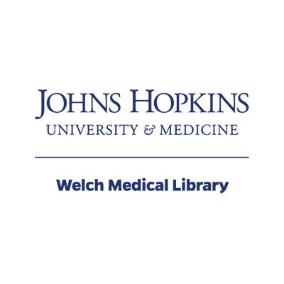 Official account for the Welch Medical Library, serving the faculty, students and staff of Johns Hopkins Medical Institutions. (RT/Follows are not endorsements)