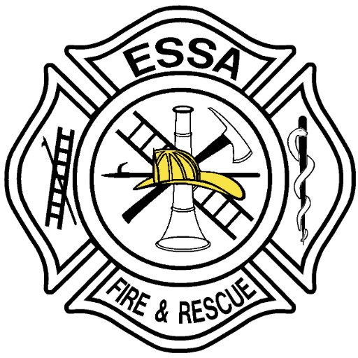 The Township of Essa Fire Department in Ontario, providing service to our community through 60 dedicated volunteers, from two stations
