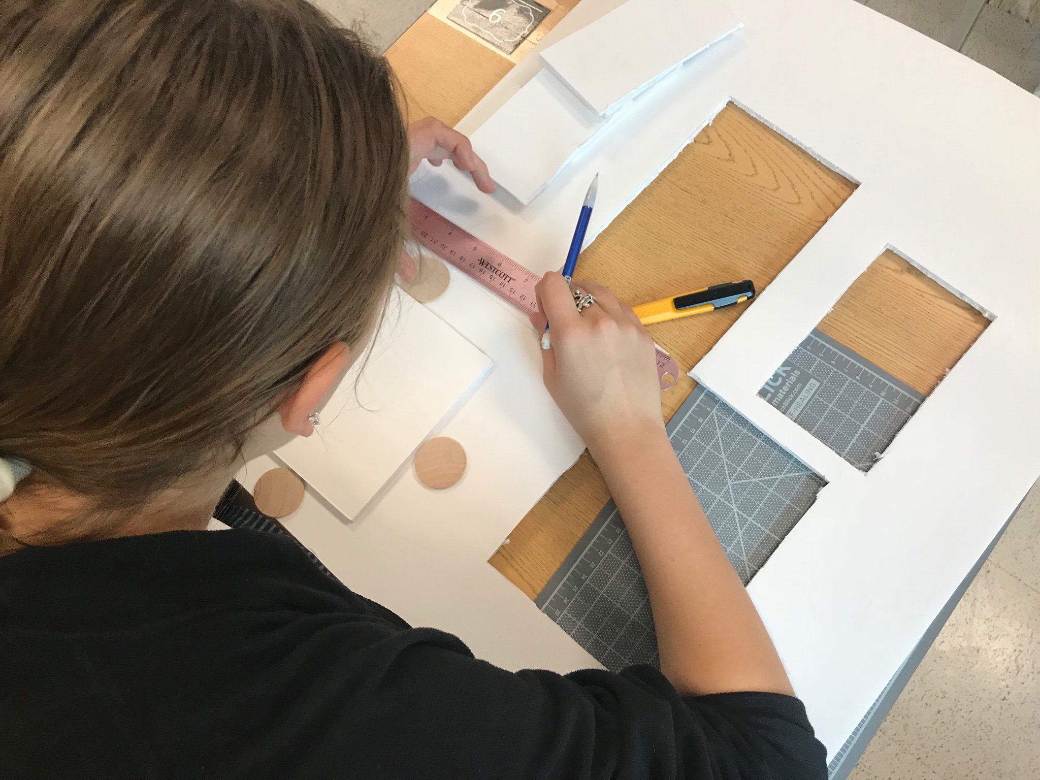 The Principles of Architecture class at Lehman High School in Kyle, TX