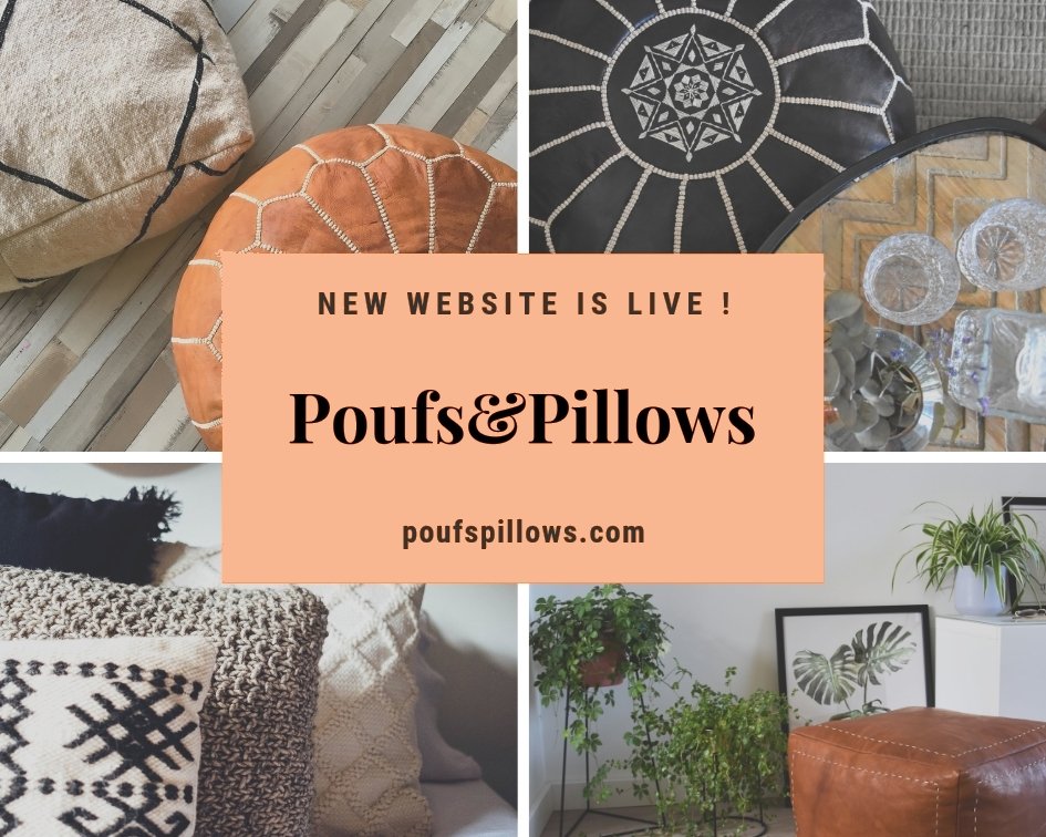 PoufsPillows's profile picture. Authentic Moroccan Leather Poufs, Kilim Cushions and Berber Pillows