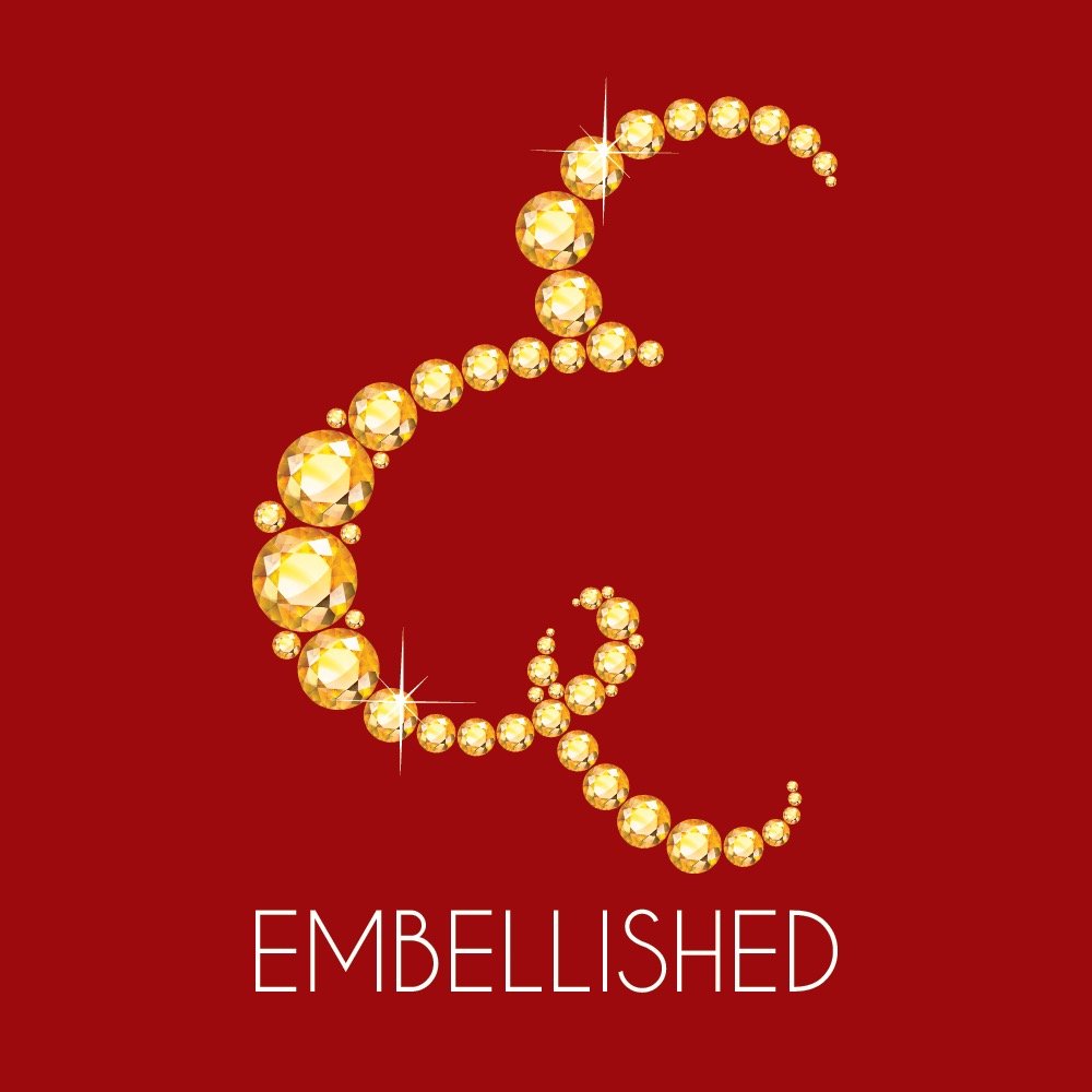 ByEmbellished's profile picture. Embellished enhances everyday items with rhinestones, pearls and/or glitter to create fabulous pieces designed for individual personalities.