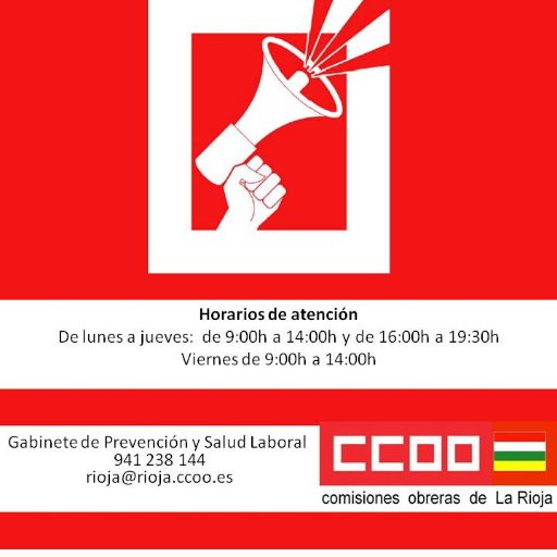 Salud Laboral CCOO de La Rioja