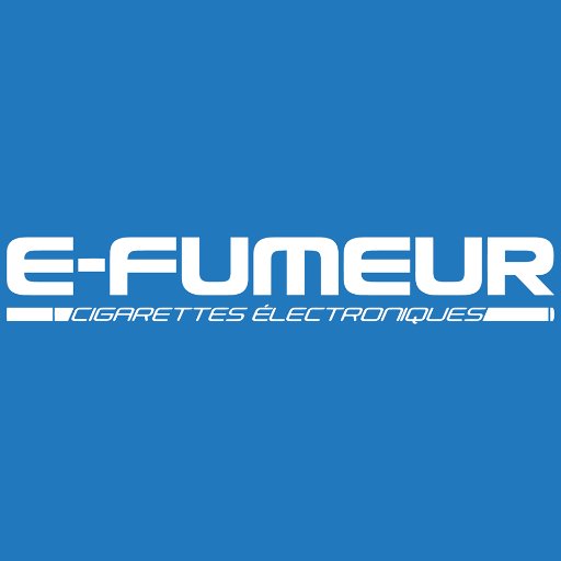e_fumeur's profile picture. Boutique physique et vente en ligne de cigarettes électroniques, e-liquides et accessoires à Nantes et Vannes.