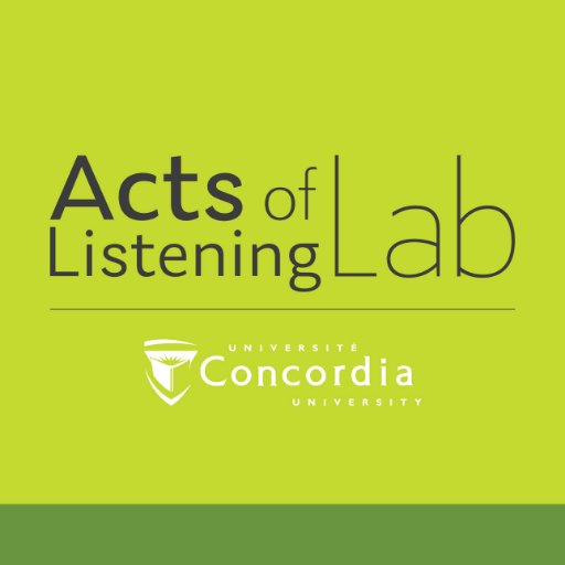 A Canadian Foundation of an Innovation sponsored facility to explore listening in the context of oral history performance for social change.