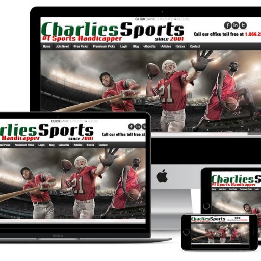 Charlies Sports is known from Las Vegas to the Eastern Seaboard for out 500* NFL, NBA, College football, College basketball, NHL & MLB selections.