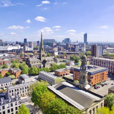 Photographs from past & present of the historic Chapel St, Salford once home to Vimto in 1910, Salford Royal Hospital built in 1827 & Salford’s first gaslamp