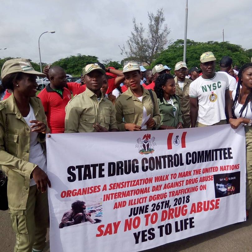 We sensitize the populace on the effects of drug and substance abuse and encourage people to always patronize goods registered with NAFDAC and NIS quality mark.