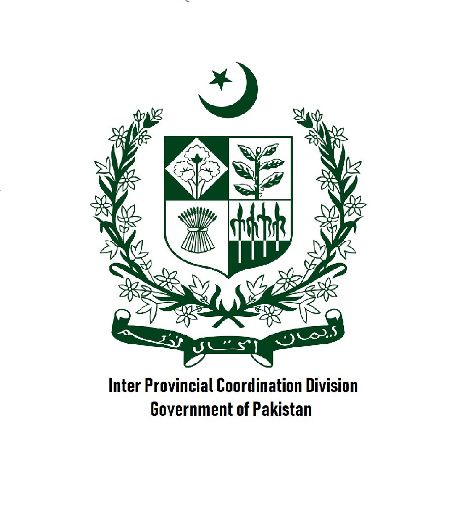 Official account of Ministry of Inter Provincial Coordination, Govt of Pakistan.