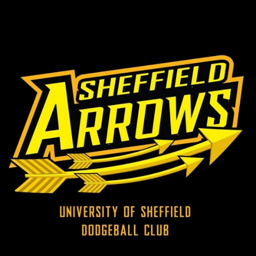 @sheffielduni's 'Sheffield Arrows' dodgeball club. Fast, friendly, exciting and open to all 🖤💛 Uni Champs winners 2019 🥇 📷: shefunidodgeball