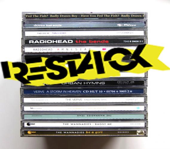 restackmusic's profile picture. ร้านขายซีดีลิขสิทธ์แท้มือสองจากประเทศอังกฤษ ส่งแผ่นฟรีถึงมือผู้รับ!!! Rock, Britpop, Indy, Garage, Lo-Fi, Shoegazer, Postrock, Postpunk, etc!!!