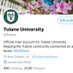 Please @Tulane not this handle (@tulanenews) Twitter profile photo Please @Tulane not this handle (@tulanenews) Twitter profile photo