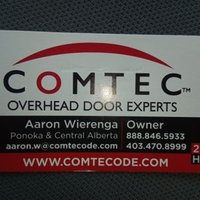 Comtec Overhead Door Experts Ponoka AB (@comtecab) 's Twitter Profile