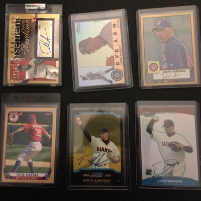 Collecting cards one athlete at a time from A-Z, so Aardsma/Abdelnaby/Abbrederis/Aalto for now. Pirates, set collector too. Non-cards is @baseballzchak42