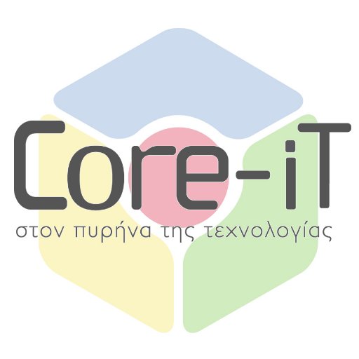 CoreiT_gr's profile picture. Η Core IT αποτελεί τον πυρήνα της τεχνολογίας στην Σαντορίνη. Τηλεπικοινωνίες, Ασφάλεια, Μηχανογράφηση, Εκτυπωτικές Λύσεις, Λύσεις Διαδικτύου.