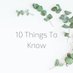 10ThingsToKnow Profile picture