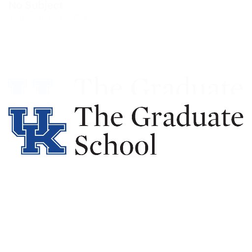 The official Twitter account of the University of Kentucky Graduate School