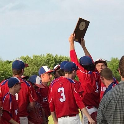 G-E-T Red Hawk Baseball Coulee Conference Champions 2022, 2018 and Region Champions 2018