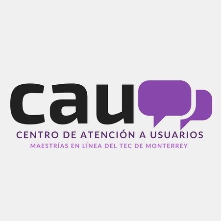 El Centro de Atención a Usuarios es la “ventanilla única” de atención no académica de Posgrados en Línea del Tecnológico de Monterrey.