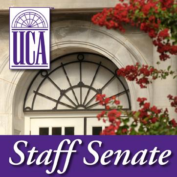 UCA Staff Senate: Represent, Serve and Recognize.