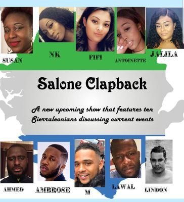 🇸🇱⭐We go dae discus hot topic in we current society lek education,relationships, wok and justice for we Sierra Leonean wae tap na UK⭐🇸🇱
#saloneclapback