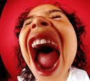 My daughter Gaby is mildly autistic, she comes up with some pretty crazy thing to scream at me.