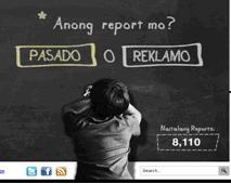 You have a voice. You have a choice.
Transparency and Accountability in Public Service.

Pasado o Reklamo?
Log on to http://t.co/anhhFYln5l