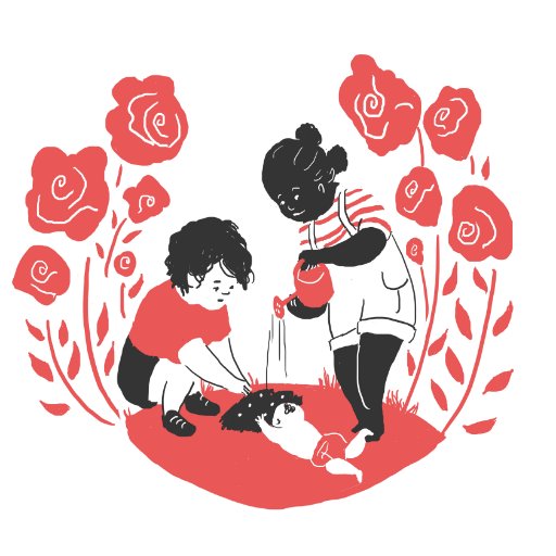 We’re the NYC Red Sprouts! We’re a new childcare initiative within the NYC DSA. 🥳 Solidarity with kids and their guardians.
