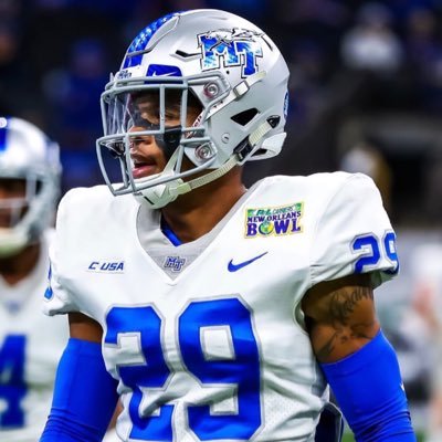 Middle Tennessee State alum🙏🏾🎒corner #29 NFL Draft  Prospect 2019 #BigFaith