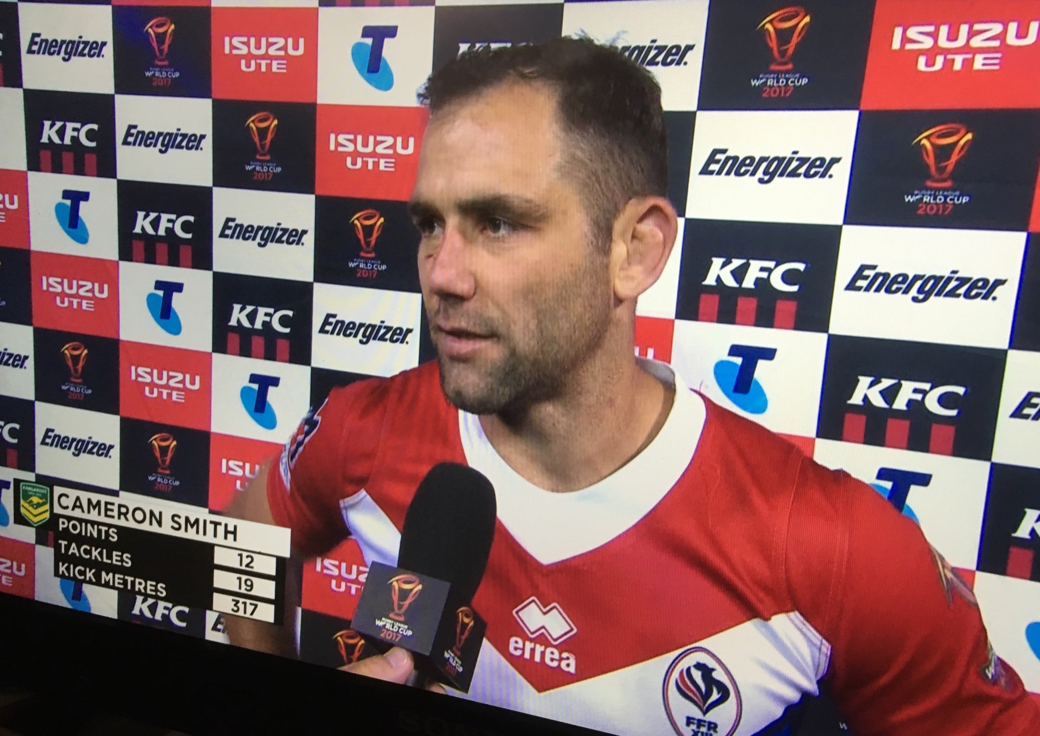 🎤🎧 “3 tries tonight. you must be happy?” “Yeah, that was pretty special, full credit to the boys!” 📺 #AFCTTBs #In$mithWeTrust
