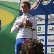 Ciclista profesional y campeón mundial de ciclismo ruta 2008 Varese Italia 🇮🇹