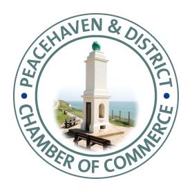 Peacehaven & District Chamber of Commerce is a thriving modern membership organisation which is the responsible voice of business within the local area.
