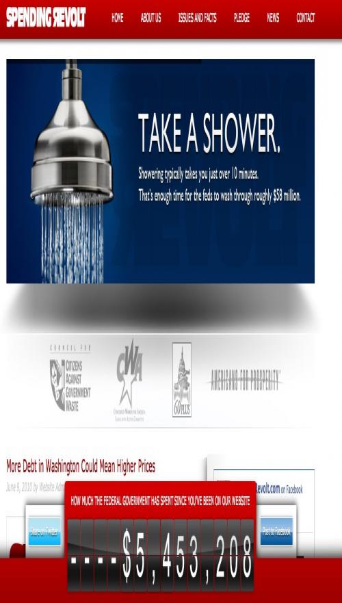 spendingrevolt's profile picture. See how much of your money the Government is spending - in real time - with our spending counter.