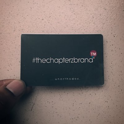 Mildly put, an individual yet unorthodox collective of Photography, Entertainment Media and business efforts. A brand. #TheChapterzBrand™