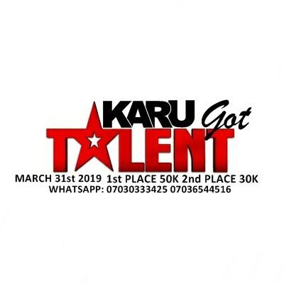 Talent scouting, management, promotion, development and marketing. Facebook/Instagram/WhatsApp: @darealtaman 07030333425