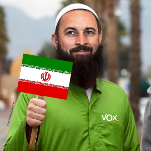 Líder de 🇮🇷V🤮X🇮🇷.
No he trabajado en mi vida y siempre he vivido de tu dinero. Somos la escoria española financiada por Irán.