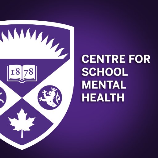 westernuCSMH's profile picture. The latest research, news, events from the @westernuEdu Centre for School Mental Health. We focus on mental health for K-12 youth.