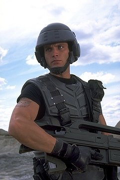 Leader of Rico's Roughnecks. Stock piling cyber coins and beer. Squashing bugs. #starshiptroopers #bitcoin #craftbeer