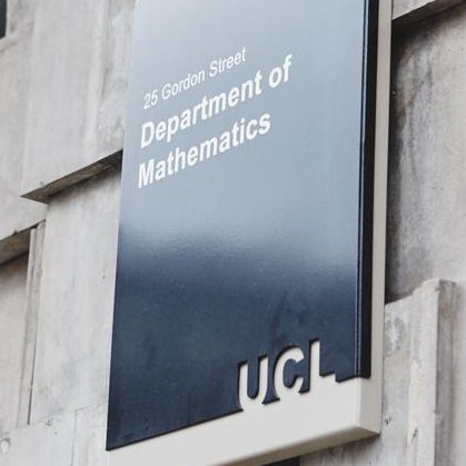 UCL Department of Mathematics