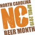 NC Beer Month (@ncbeermonth) Twitter profile photo NC Beer Month (@ncbeermonth) Twitter profile photo