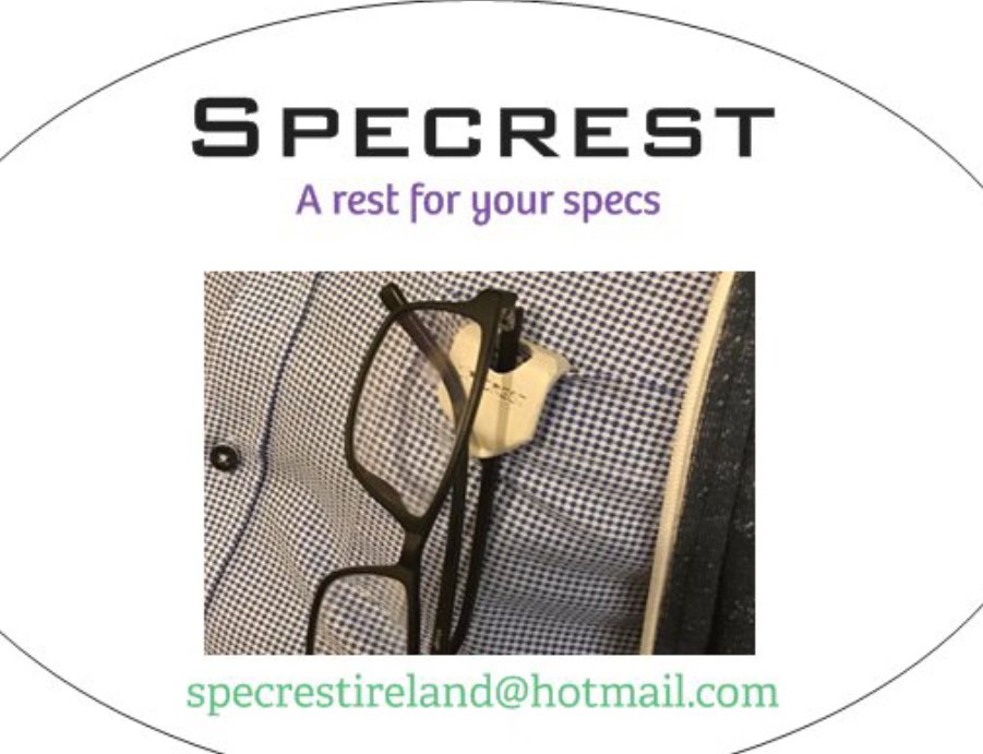 ‘A rest for your specs’ 🇮🇪 No more strings on your glasses with our amazing eco-friendly glasses holder. Run and Invented by Ava Gilmartin. #studententerprise