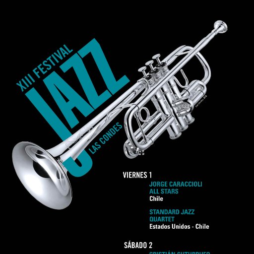 Twitter oficial del XIII Festival de Jazz de Las Condes, a realizarse en el Parque Araucano el 1 y 2 de febrero de 2019.