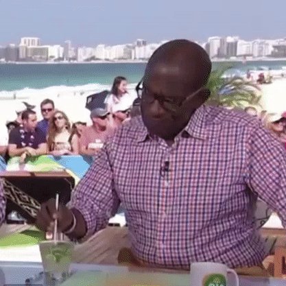 Al Roker's bitter, impotent rage channeled gracefully and quietly into stirring his cucumber water while Billy Bush waxes racist.